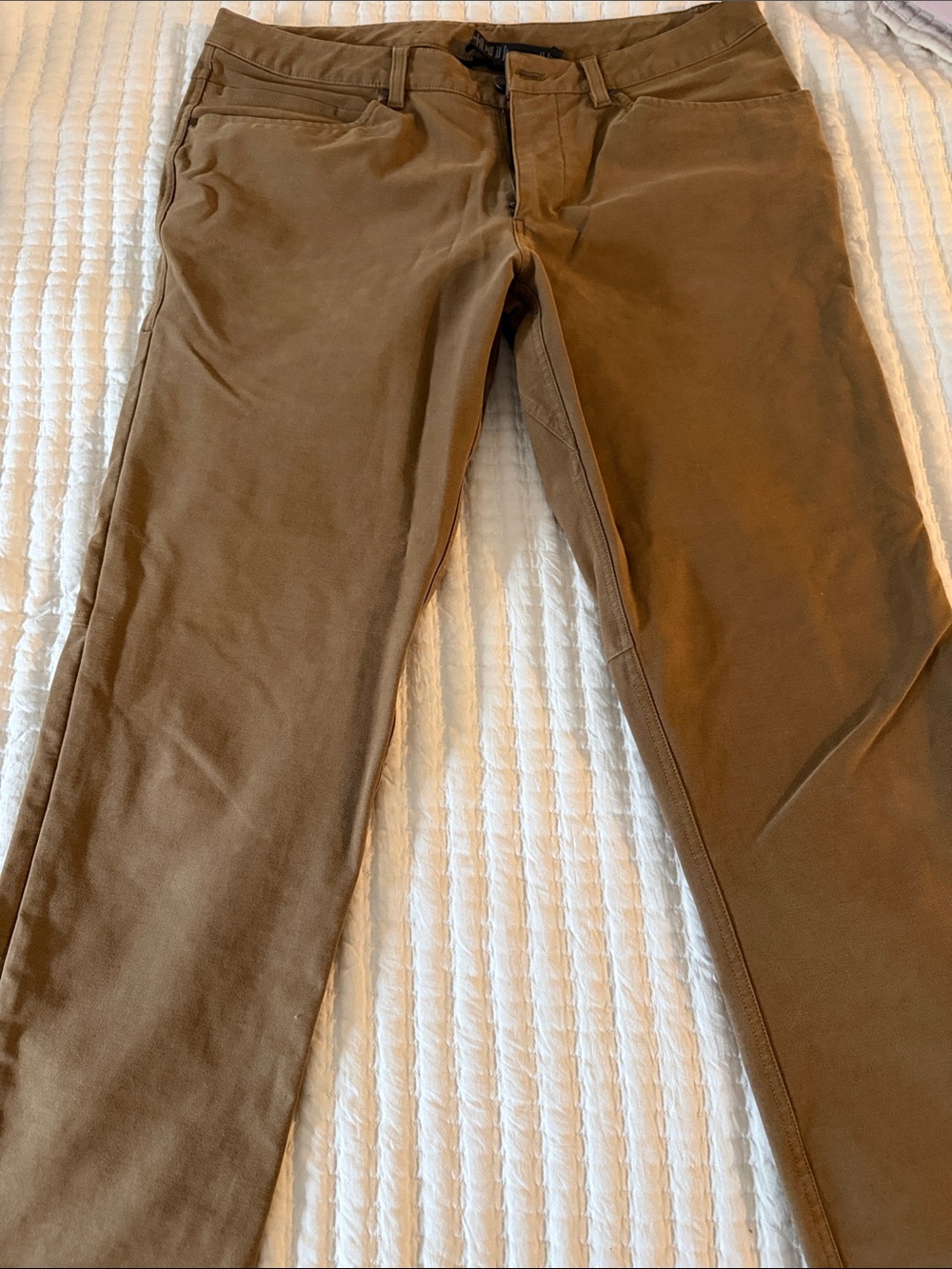 Lululemon ABC Utilitech 5 pocket pant classic fit sz 34x32 -Artifact